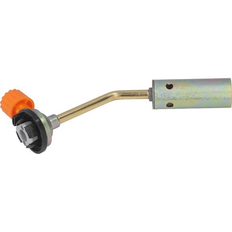 Pistolet à souder à gaz en laiton, chalumeau à souder, tube en fer, allumage réglable pour barbecue d'extérieur (1/5)