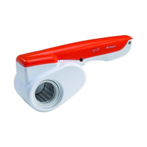 Ariete 440 Gratì - Grattugia elettrica senza filo - batteria ricaricabile - rullo in Acciaio Inox - Arancione (1/5)