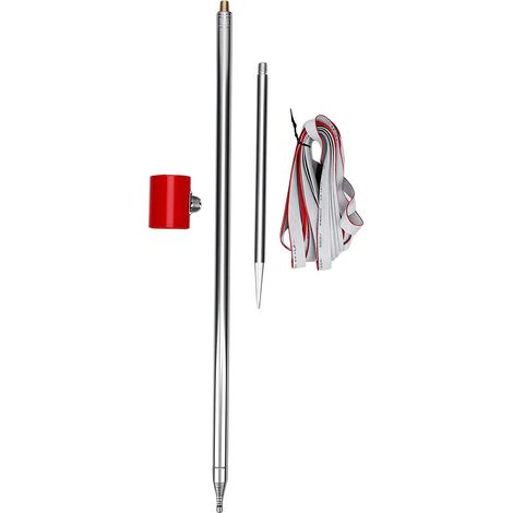 QRP-Antenne kompatibel mit USDX-Funkgerät, 5 m, 5 m (16,4 ft), 14 MHz–30 MHz, 300 W–600 W, Viertelwellen-HF-Antenne aus Edelstahl (1/5)