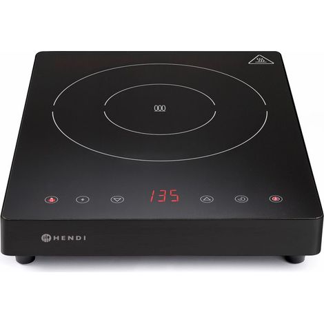 HENDI Induktionskocher 2000W Kitchen Line, Kitchen Line, 230V/2000W, 297x411x(H)57mm (1/4)