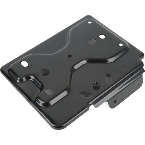 Schwarze, robuste, korrosionsbeständige Metallbatteriehalterung, Ersatz für die Fahrerseite des Escalade Base 2002-2006 (1/5)