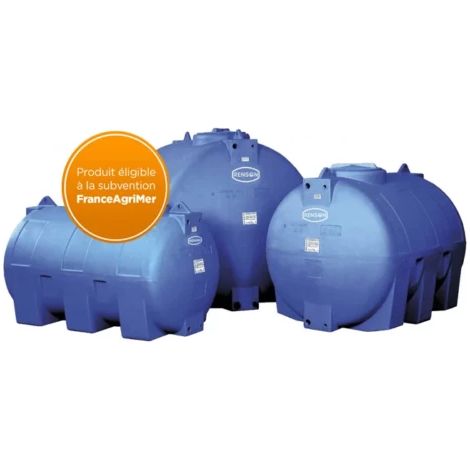 Récupérateur eau de pluie 500l en PE RENSON (1/2)