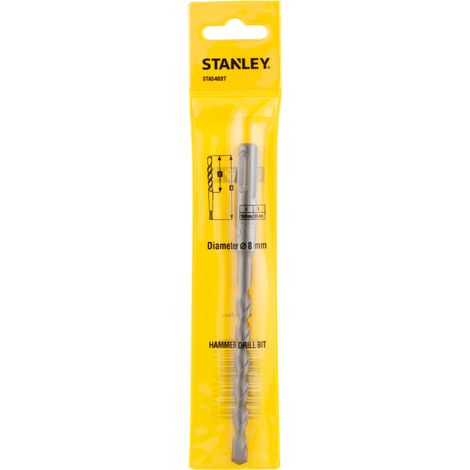 Stanley STA54037 Foret à percussion 8 mm métallique (1/2)