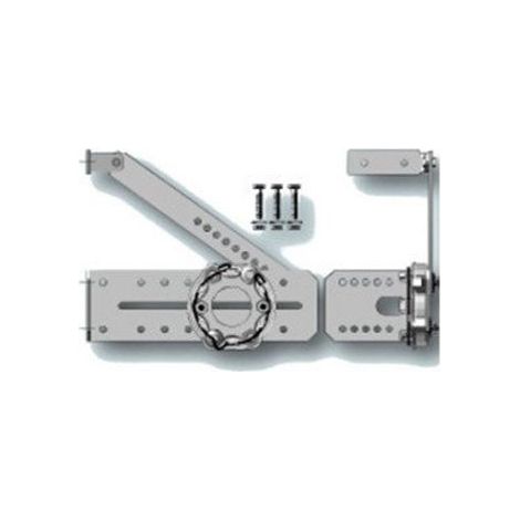 Staffa regolabile per motori Somfy Ø50 e 60mm 9420601
