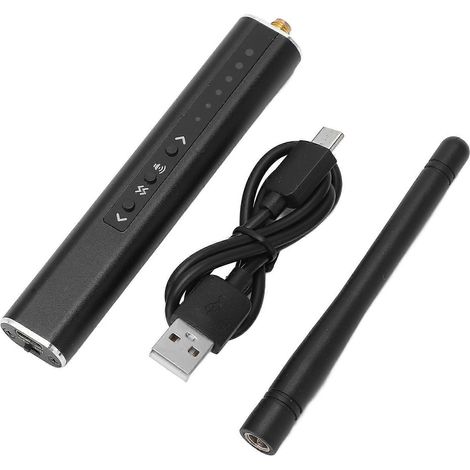 Drahtloser digitaler HF-Signaldetektor mit hochempfindlicher Kamera, GPS-Tracking-Tool und 6-stufiger LED-Anzeige