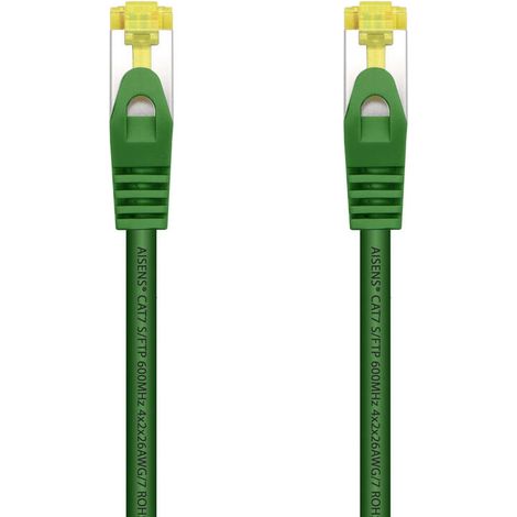 Cable Ethernet LAN Aisens Verde 1 m (1/3)