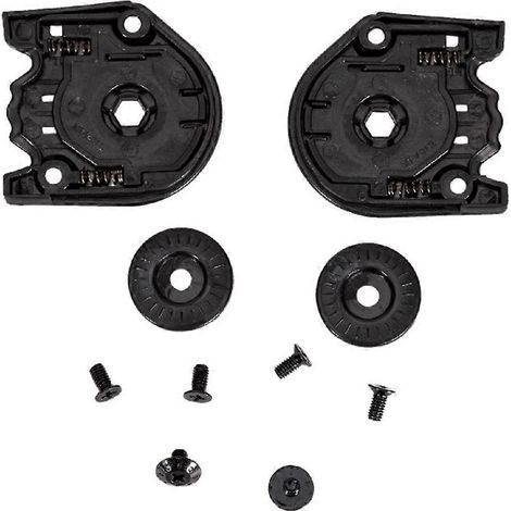 Plaque d'accessoires pour casques de moto AXXIS DARKENS et HAWK (1/5)