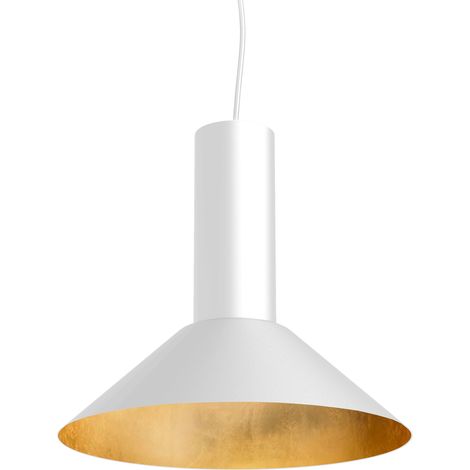 VERA SOSPENSIONE Ø25 BIANCO/FOGLIA