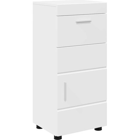 Maison Exclusive - Set di Armadi da Bagno TULUM Bianco 37 x 31,5 x 82 cm (1/5)