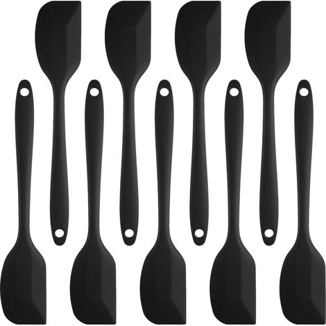 9er Set Silikonspatel hitzebeständig bis 230°C, BPA-frei, flexibel