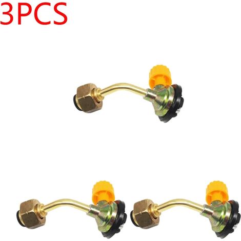 Adaptateur de remplissage de gaz (1 à 5 pièces) pour réchaud de camping à propane : adaptateur pour bouteille de propane, convertisseur, coupleur de remplissage, accessoires pour réchauds de cuisine p (1/5)