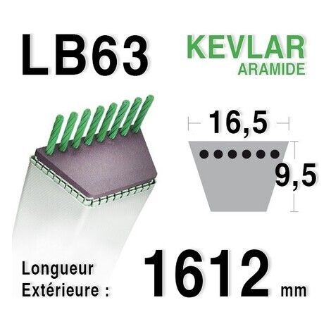 Keilriemen KUBOTA 6607161720