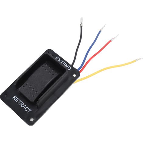 Pièce de rechange pour interrupteur de stabilisateur de puissance avec faisceau de câbles 387874, interrupteur télescopique 12 V, adapté aux vérins stabilisateurs de camping-car. (1/5)