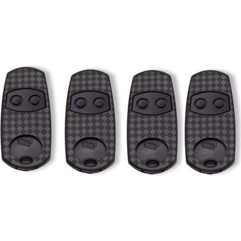 4X TOP-432EV émetteur Manuel 433,92 MHz Top Qualité Original Télécommande de Porte et de Garage Compatible TOP432NA TOP432EE TRIMEC