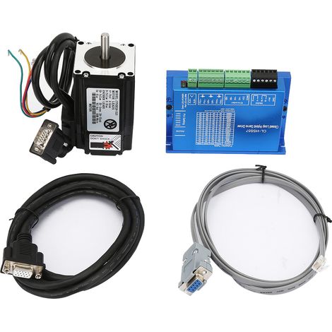 57 Ensemble de moteur pas à pas servo hybride à boucle fermée intégré avec fonction de codage DC24-50V (1/5)