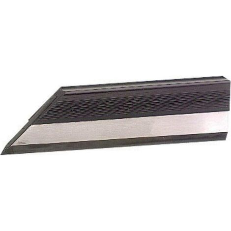 Lineare di controllo in acciaio temprato nero 100 mm