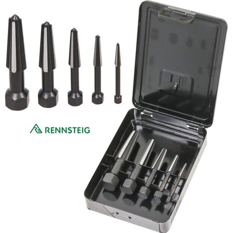 RENNSTEIG - Jeu 5 extracteurs de vis a 2 tranchants knipex - 12193 - Ce produit de marque RENNSTEIG est neuf. (1/2)