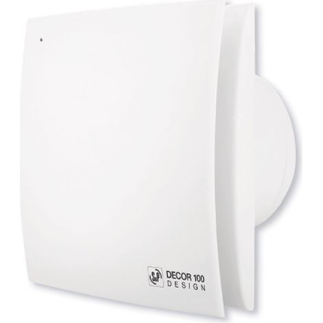 S&ampP DECOR-100 CHZ DESIGN - Kleinraumventilator, Nachlauf, Feuchte - 5210641400