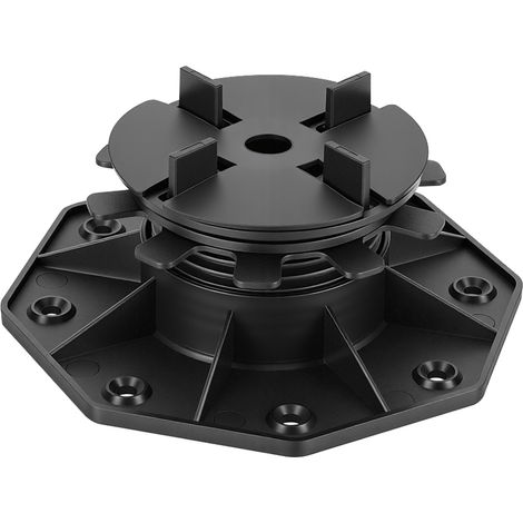 Wolketon Terrasse Plattenlager Premium 40-70 mm mit Gefälleausgleich 0-5 % höhenverstellbar Stein Keramik Beton 20er Pack (1/5)
