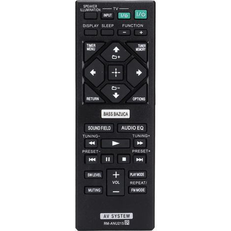 Télécommande de Remplacement pour Sony HTGT1 SAWGT1 SSGT1 Barre de Son Récepteur Audio Vidéo (1/5)