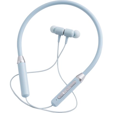 par de auriculares inalámbricos, Bluetooth V5.2, de diadema, deportivos, con micrófono con cancelación de ruido. (1/5)