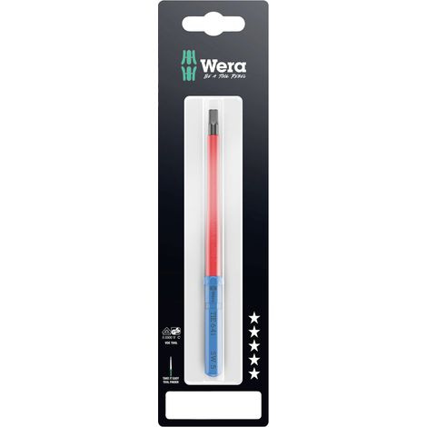 Wera Kraftform Kompakt VDE 64 i 5,0 x 157 mm TIE SB Elektriker Innen-Sechskant Wechselklinge 5.0 mm (1/5)