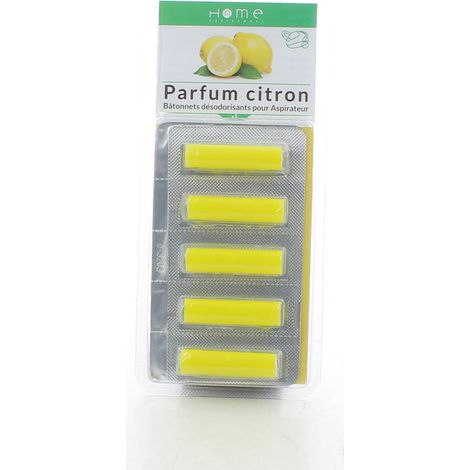 Parfum senteur citron par pour aspirateur, x5 95045 pour Aspirateur