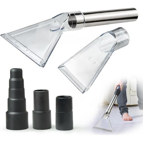 Accessoire d'aspiration transparent universel - Pour aspirateurs d'atelier, aspirateurs eau et poussière, aspirateurs de voiture et de moquette (1/4)