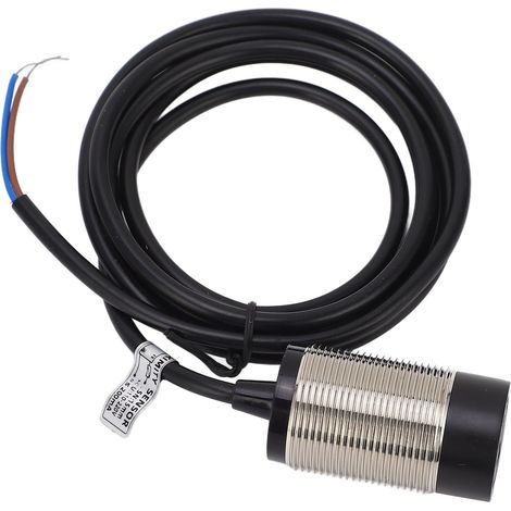 Capteur d'approche à cylindre à fil normalement fermé, interrupteur de proximité inductif AC NC, diamètre 30mm, 110 à 220vac, plage de 15mm, 2 jeux (1/5)