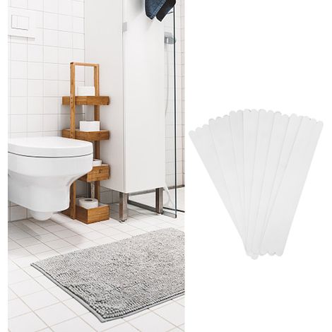 Tapis/autocollants antidérapants, adaptés à la maison, aux escaliers, aux salles de bains, aux baignoires, aux saunas et aux cuisines. 2 x 38 cm, 24 pièces par paquet. (1/5)