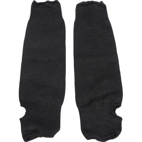 Schnittfester Ärmel Stufe 5, Schwarz, Größe XL 48 cm – Sicherheitsärmel mit Daumenöffnung (1/5)