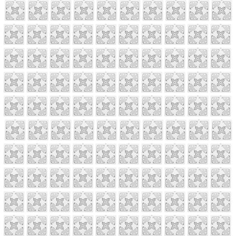 Étiquettes RFID UHF 100 pièces, étiquette d'identification électronique 860 à 960MHz pour la gestion des actifs d'entrepôt 50x50mm (1/5)