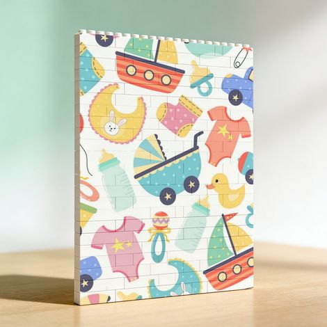 Souvenir créatif en blocs : décoration pour les couples et la famille (1/5)