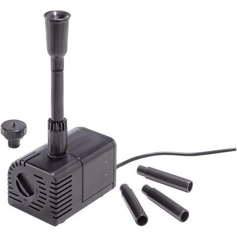 Esotec – Pompe immergée 12-24V pour bassin – Débit ajustable 450-900L/h – Protection IP68 – Moteur à courant continu pour fonctionnement silencieux