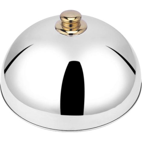 Couvercle en acier inoxydable pour plat, couvercle de table, couvercle alimentaire, couvercle pour restaurant occidental, plat Teppanyaki (1/5)
