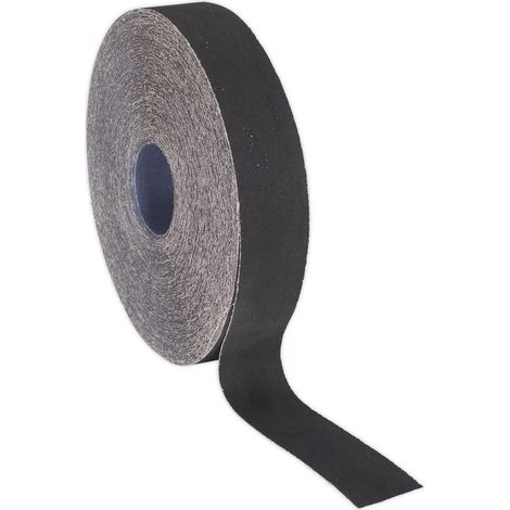 Sealey Emery Roll Blue Twill 25mm x 50m 80Grit ER255080