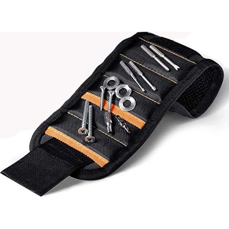 Bracelet magnétique pour outils, pour une organisation et un soutien lors des travaux d'entretien, pour une utilisation à domicile et en atelier.-AquaForge (1/3)
