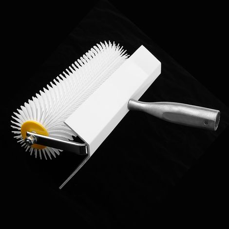 Rouleau aérateur à pointes 250 mm, chape autonivelante en latex, pour sols (1/5)