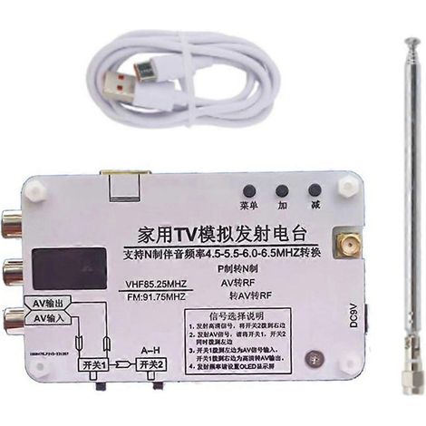 Analoge TV-Signalsender für Zuhause, OLED-Displays, HDTV