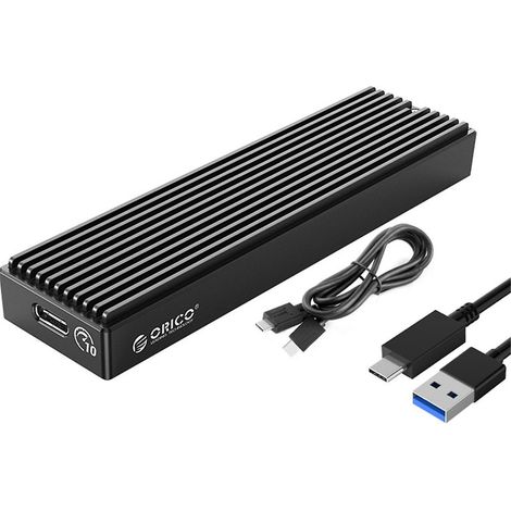 Boîtier pour SSD M.2 NVMe USB 3.1 Gen2 Type C 10 Gbit/s - Boîtier pour disque dur mobile (1/5)