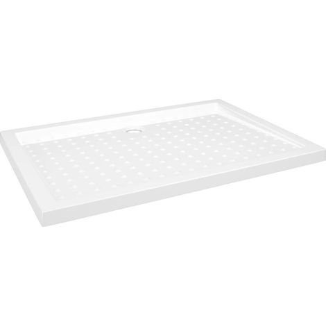 Piatto doccia con gommini piatto doccia piatto doccia bagno interno casa antiruggine antiumidità 70x100x4 cm ABS bianco 020001943
