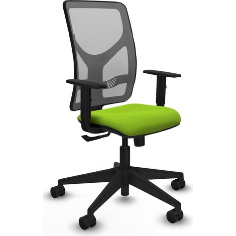 Sedia da ufficio piqueras y crespo Motilla pistacchio similpelle (1/2)
