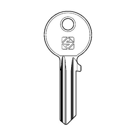 CHIAVE PIATTA CORNI CC8 SILCA - OTTONE NICHELATO- 10 pezzi