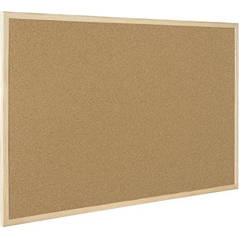 Q-Connect Korktafel 60x40cm mit Holzrahmen (1/5)