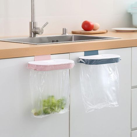 2er-Pack Müllbeutelhalter für die Küche, Müllbeutelhalter aus Kunststoff, zum Aufhängen (1/5)