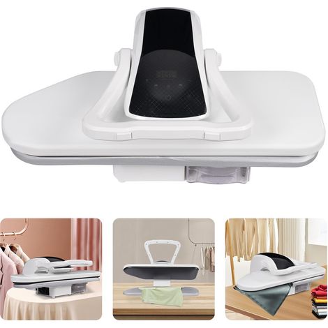 Senderpick – Presse à repasser à vapeur 2200W – Débit vapeur 120g/min – 5 modes pour nylon, soie, laine, coton, lin – Écran tactile intelligent