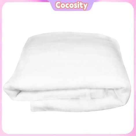 Cocosity couverture en coton artificiel Couvertures de Couverture de Neige de Noël, Faux Rouleau de Neige, Couverture linge murale (1/5)