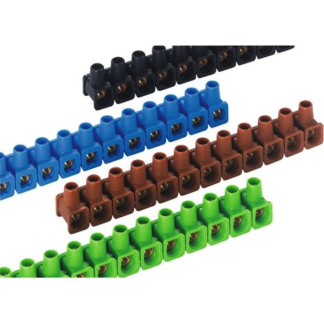 OBO Bettermann Borne de derivación Dolü clasificado por colores 2,5mm² poliamida clasificado, 2055023