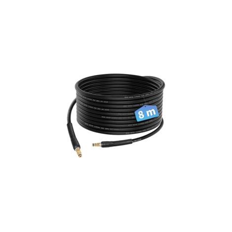 Manguera flexible de 8 m para hidrolimpiadoras Kärcher K2 K3 K4 K5 K6 K7. Accesorios para hidrolimpiadoras. Manguera de extensión de repuesto con conector rápido.
