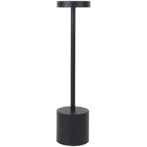 BUNTHAUS lampe de table sans fil rechargeable usb, Lampes de table sans filpour chevet, camping, interieur, exterieur, terrasse, restaurant,noir Lampe de chevet (1/5)